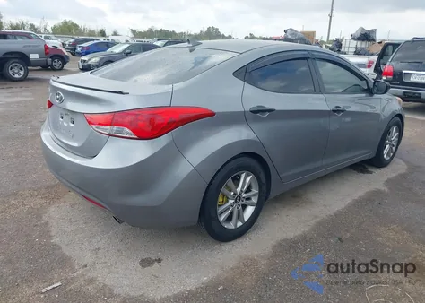 2011 Hyundai Elantra Gls (Ulsan Plant) из США, поврежденный, VIN KMHDH4AEXBU146313